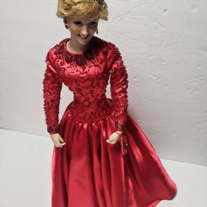 Vtg. 1998 THE ASHTON-DRAKE GALLERIES **Diana Princess Of Wales** Porcelain Doll